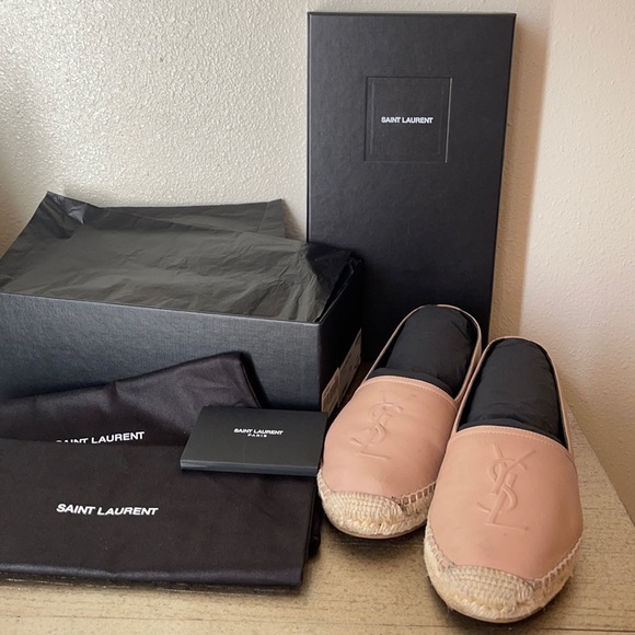 Saint Laurent ysl espadrille